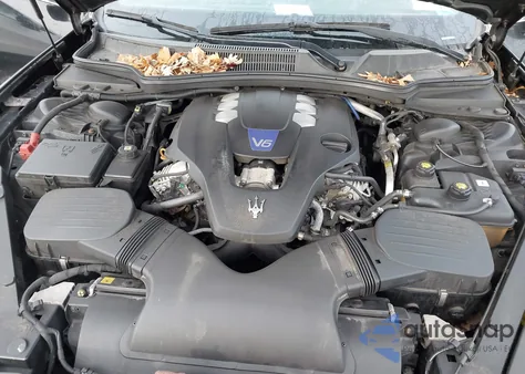 2017 Maserati Quattroporte S Q4 z USA, uszkodzony, nr VIN ZAM56RRA0H1204366